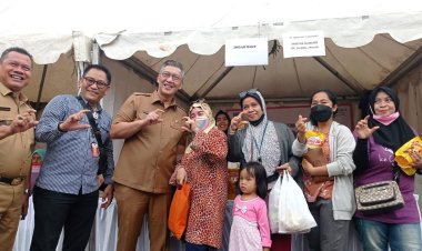 Dukung Penanggulangan Inflasi di Tangsel, IKPP Tangerang Jual Minyak Murah di Bazaar Serpong Utara