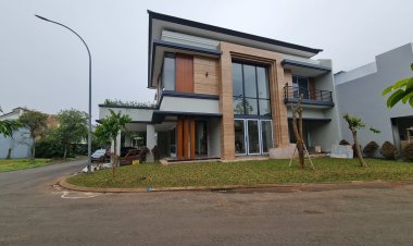 Dijual Rumah Baru Selesai Dibangun di Cluster Verdant View BSD, Tangerang, Banten