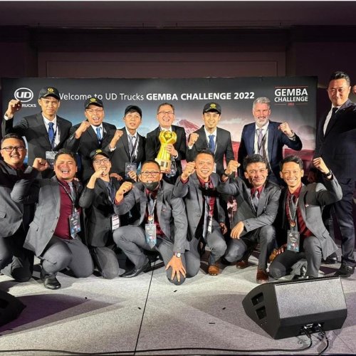 UD Trucks Indonesia Tutup Tahun 2022 dengan Kemenangan di Gemba Challenge 2022