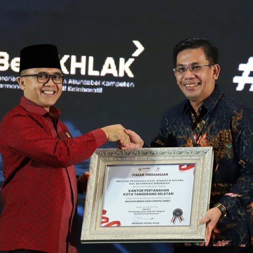 Kementerian ATR/BPN Sabet Tiga Penghargaan di Bidang Pelayanan Publik dan Reformasi Birokrasi