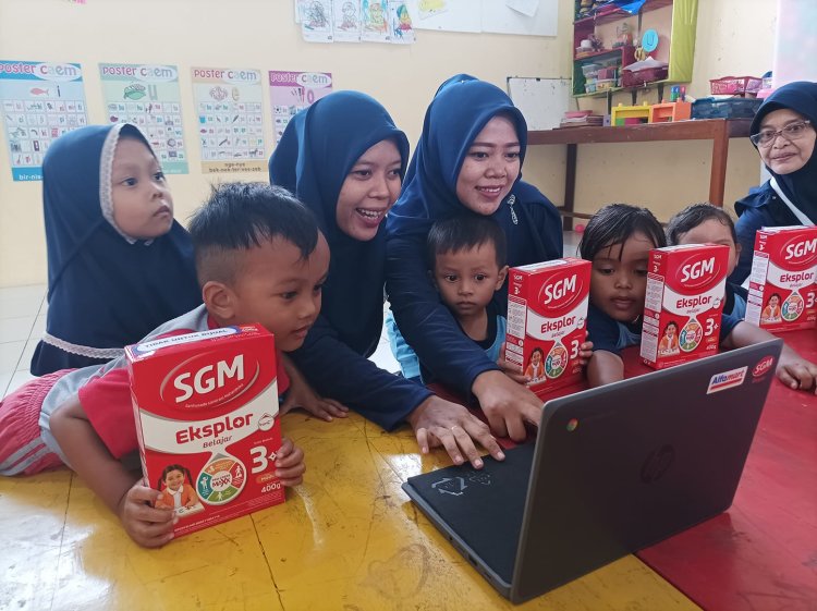 SGM Eksplor dan Alfamart Dukung Pendidikan Serta Nutrisi Anak Generasi Maju