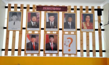 Gerai Bakso Pa'Dhe Joss Wonogiri Pondok Cabe Kenalkan Urutan Nama Pemimpin Negara Lewat Semangkok Bakso