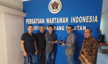 Jalin Sinergitas, BRI Regional Office Jakarta 3 Kunjungi PWI Tangsel