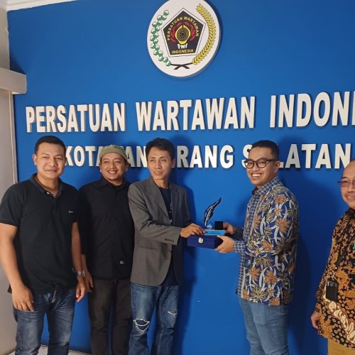 Jalin Sinergitas, BRI Regional Office Jakarta 3 Kunjungi PWI Tangsel