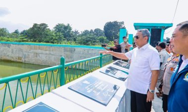 Resmikan Tandon Kampung Bulak, Benyamin: Komitmen Pemkot Atasi Masalah Banjir di Tangsel