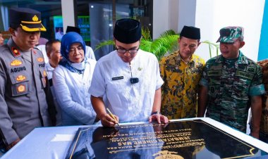 Pilar Resmikan Jembatan Cinere Mas dan Kantor Kecamatan Ciputat Timur