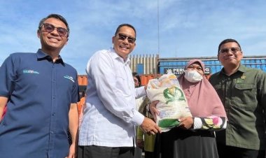 Pos Indonesia Distribusikan Bantuan Pangan Beras Pemerintah Hingga Penjuru Negeri