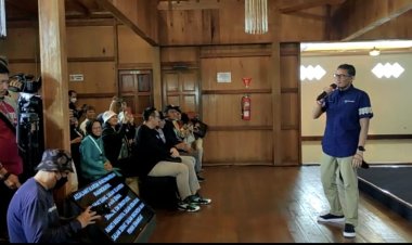 Hadiri Workshop KaTa Kreatif di Tangerang, Sandiaga Uno Dorong Kapasitas Inovasi UMKM
