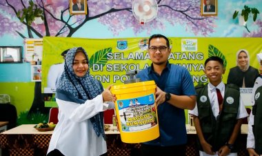 Beri Apresiasi Kader Sekolah Adiwijaya, Pilar: Bukan Hanya Prestasi, tetapi Juga Ciptakan Generasi Cinta Lingkungan