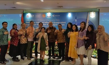 Kalventis Berikan Vaksinasi pada 600 Tenaga Kesehatan