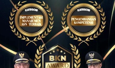 Pemkot Tangsel Raih Dua Penghargaan di Ajang BKN Award 2023