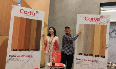 Rayakan HUT ke-5 Carta Luncurkan Vinyl Flooring