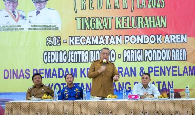 Benyamin Janjikan Jaminan BPJS Ketenagakerjaan bagi Seluruh Relawan Damkar  di Tangsel