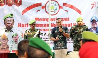 Peringati Hari Veteran Nasional, Pilar Minta Generasi Muda untuk Contoh dan Teruskan Perjuangan