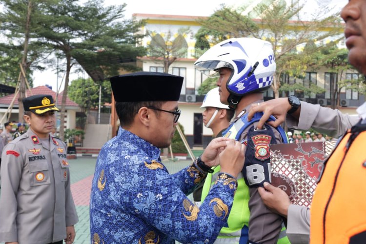 Pastikan Kesiapan, Pilar Pimpin Apel Gelar Pasukan Operasi Zebra Jaya 2023
