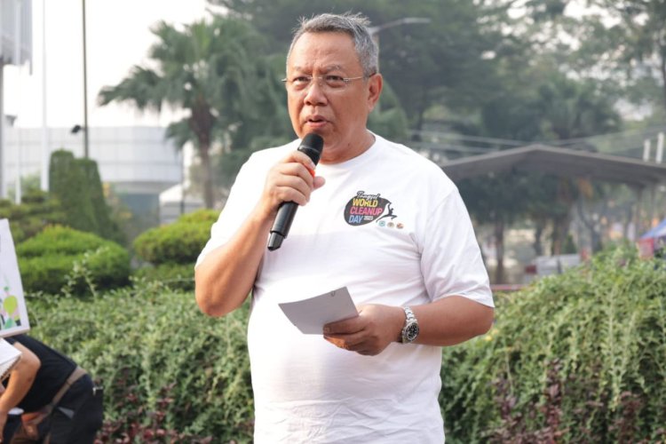 World Cleanup Day 2023, Benyamin Ajak Masyarakat Tangsel Pilah Sampah dari Rumah