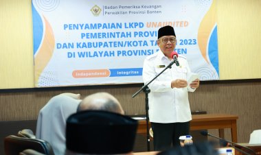 Serahkan LKPD Unaudited 2023 ke BPK, Benyamin: Ini Bentuk Akuntabilitas Pemkot Tangsel dalam Kelola Keuangan Daerah