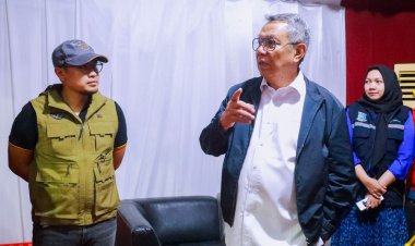 Pastikan Perayaan Idulfitri Aman, Benyamin Tinjau Pos Pantau Lebaran