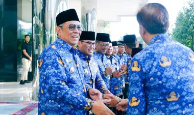 Hari Pertama Masuk Kerja Pasca Libur Lebaran, Benyamin Apresiasi ASN Pemkot Tangsel