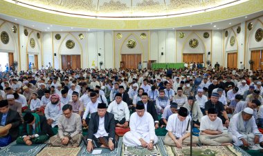 Pemkot Tangsel Gelar Salat Idulfitri 1445 Hijriah, Benyamin dan Pilar Ajak Masyarakat Perbaiki Kualitas Iman dan Taqwa