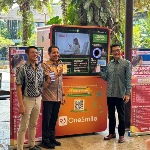 Sinar Mas Land dan Plasticpay Resmikan Reverse Vending Machine, Penukar Sampah Botol Plastik Jadi Uang Elektronik