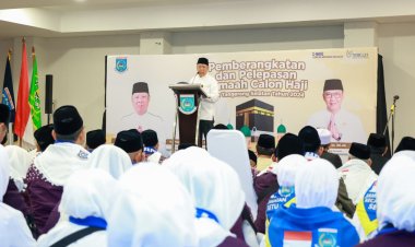 Benyamin Doakan Jemaah Haji Asal Tangsel Raih Haji Mabrur