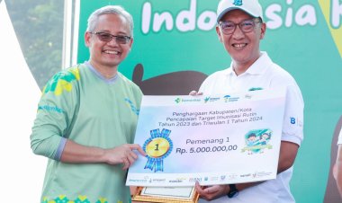 Pemkot Tangsel Boyong 3 Penghargaan Sekaligus dari Kemenkes RI