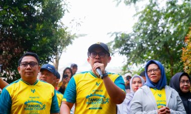Road to Tangsel Marathon 2024 di Kecamatan Serpong Diikuti Ribuan Peserta