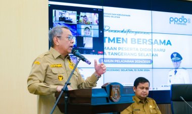 Siap Wujudkan PPDB 2024/2025 yang Lebih Tertib, Pemkot Tangsel Tandatangani Komitmen Bersama Instansi Terkait