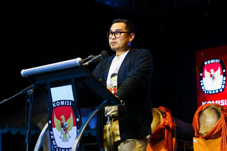 Pilar Saga Ichsan Hadiri Peluncuran Juki, Maskot Baru Pilkada Tangsel 2024