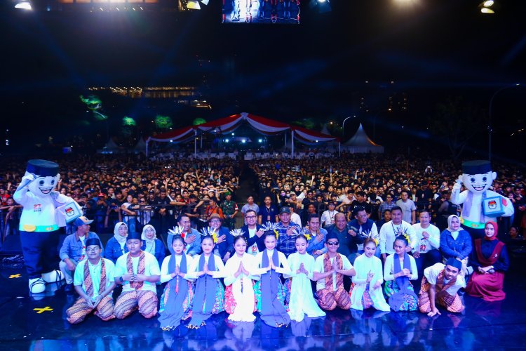 Pilar Saga Ichsan Hadiri Peluncuran Juki, Maskot Baru Pilkada Tangsel 2024