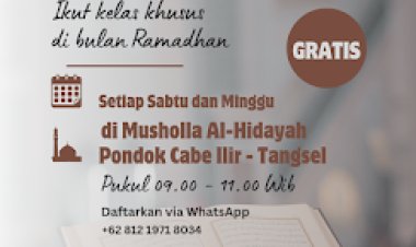 Kelas Khusus Mengaji di Bulan Ramadhan 2025